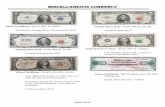 Miscellaneous Currency - orgfree.combolduc.orgfree.com/~rwbolduc/Sheets_files/pdf/Misc Currency.pdf · Miscellaneous Currency July 8, 2019 Silver Certificate - $1.00 1957 Fr. #1619