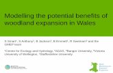 Modelling the potential benefits of woodland expansion in ... · Carbon storage Carbon emission Mapping of Ecosystem services was done at 5m x 5m scale (resolution of the DEM) for