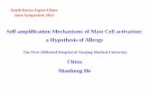 Self-amplification Mechanisms of Mast Cell activation: a ... · C3a C5a A 2A R Adenosine Cytokines CK-R . Table 3 Induction of mast cell activation by known mast cell secretory products.