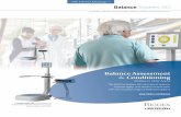 Balance Assessment Conditioning - biodex.com · IODEX C.-$311).- "-"’&,&-2 The Biodex Balance Assessment Program for Concussion Management delivers objective preseason baseline