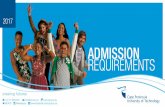ADMISSION REQUIREMENTS - CPUT the admission requirements You must meet the individual subject admission