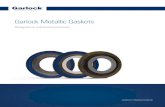 Garlock Metallic Gaskets 1...¢  flange surfaces* Multiple applications ¢» Available in a dual flange