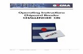 Operating Instructions Chipcard Reader CHALLENGER CRi · Address: D 50169 Kerpen (7) The type of construction of the product and the different permitted versions are defined in the