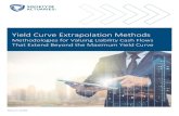 Yield Curve Extrapolation Methods - soa.org · Risk-free yield curves are the basic building blocks for the valuation of future financial claims and long-term risk management work.