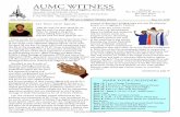 AUMC WITNESS - annandalechurch.comannandalechurch.com/wp-content/uploads/2018/11/May-15.pdf · Emma Van Zandt is graduating from J.E.B. Stuart High School as an International Baccalaureate