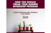 PowerPoint Presentation - collegerecruiter.com · GREAT INTERNSHIP The key that many employers miss is spending the time needed to plan more structure into the internship. When employers