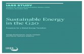 Sustainable Energy in the G20 - iass-potsdam.de · Sustainable Energy in the G20 Global energy supply is still far from sustainable. There is no comprehensive approach in global energy