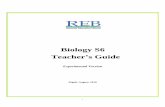 Biology S6 Teacher s Guide - reb.rw Secon… · 2 1.1 Structure of the guide This section presents the overall structure, the unit and sub-heading structure to help teachers to understand