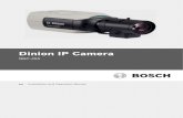 Dinion IP Camera - resource.boschsecurity.com · Dinion IP Camera Table of Contents | en 5 Bosch Security Systems Installation and Operation Manual AR18-10-B006 | v1.1 | 2010.06 7.4.1