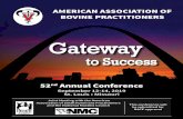 Gateway - aabp.orgaabp.org/meeting/2019/Program_2019.pdf · 2 The AABP Program Committee invites you attend the 52nd AABP Annual Conference in beautiful St. Louis, where you will