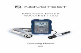 HARDNESS TESTER NOVOTEST Т-UD2T-U2_T-D2).pdf · tester NOVOTEST T-UD2 and its versions T-U2, T-D2. Please, read this instructions carefully for operate the hardness tester NOVOTEST