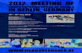 2012 Meeting of - filhosdeangola.de file2012 Meeting of grupo Capoeira filhos de angola in Berlin, gerMany 12th - 15th July 2012 Preliminary Program: Thu, July 12th, at Naunynritze,