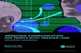 IMPROVING COMMUNICATION FOR PEOPLE WITH HEARING LOSSlongevity.stanford.edu/wp-content/uploads/2017/12/Hearing-Proceedings... · Introduction: Improving Communication for People with