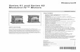 63-2629—05 - Series 61 and Series 62 Modutrol IV™ Motors · SERIES 61 AND SERIES 62 MODUTROL IV™ MOTORS 63-2629—05 2 ORDERING INFORMATION When purchasing replacement and modernization