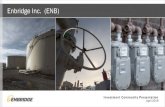 Enbridge Inc. (ENB)/media/Enb/Documents/Investor Relations/2019... · • This new permitting timeline pushes out the Company’s target for the project’s in-service date (was expected
