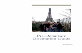 Pre-Departure Orientation Guide - SUNY Geneseo · Pre-Departure Orientation Guide 2 Ultimately, it is the responsibility of participants to obtain the required visas (if any) for