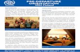 PRE-DEPARTURE ORIENTATION - iom.fi PDO May 2 FINAL.pdf · IOM Finland currently provides pre-departure ori-entation for Finland-bound quota refugees. Since 2001, IOM Finland has provided