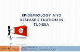 EPIDEMIOLOGY AND DESEASE SITUATION IN TUNISIA - dkfz.de · EPIDEMIOLOGY AND DESEASE SITUATION IN TUNISIA Sana JABALLAH – Ferrara University- September 8-9,2011 September 2011. General