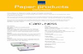 Paper products - 795725.shop57.dandomain.dk795725.shop57.dandomain.dk/images/LB349GB.pdf · Jumbo toilet paper 1, 2 or 3 layers, various sizes. Workshop rolls 1, 2, 3 or 4 layers,