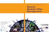 Global Distance Learning Program on Natural Disaster Risk ... · The Natural Disaster Risk Management Program (NDRMP) offers an educational model for practitioners who are looking