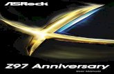 Z97 Anniversary - BitGravityasrock.pc.cdn.bitgravity.com/Manual/Z97 Anniversary.pdf · Z97 Anniversary 1 English Chapter 1 Introduction hank you for purchasing ASRock Z97 Anniversary