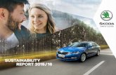SUSTAINABILITY REPORT 2015/16 - az749841.vo.msecnd.net · effective 1 January 2015, ŠKODA AUTO Deutschland GmbH, registered in Weiterstadt, Germany, is now a 100 % holding of a related