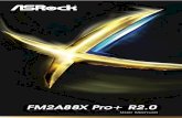 Z97 Pro4 - BitGravityasrock.pc.cdn.bitgravity.com/Manual/FM2A88X Pro+ R2.0.pdf · FM2A88X Pro+ R2.0 1 English 1. Introduction Thank you for purchasing ASRock FM2A88X Pro+ R2.0 motherboard,