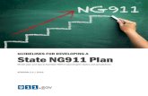 Draft Guidelines for Developing a State NG911 Plan - 911.gov · 911 is in the midst of change—technically, operationally, and culturally. Approaches toward state-level NG911 must
