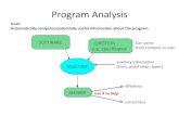 Program Analysis - lara.epfl.chlara.epfl.ch/w/_media/cc12:lec19.pdf · Overdose, Perl, PHP, Postfix, Python, Samba, and TCL. Microsoft’s Static Driver Verifier Static Driver Verifier