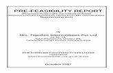 PRE-FEASIBILITY REPORT - environmentclearance.nic.in · pre-feasibility report highlighting the project and the various operations including waste generation and mitigation measures