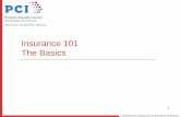 Insurance 101 The Basics - iiky.org · Insurance 101 The Basics. 2 What is Insurance? •Methods of addressing uncertain risk •Avoid (don’t purchase) •Keep (don’t insure)