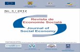 E S Revista de Economien Socialã Revista de Journal of ...profitpentruoameni.ro/wp-content/uploads/2012/06/RES-nr-3_2012.pdf · Proiect cofinanþat din Fondul Social European prin