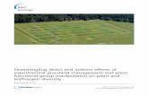 Disentangling direct and indirect effects of experimental ...cscherb1/content/s/Everwand et al 2014... · Disentangling direct and indirect effects of experimental grassland management