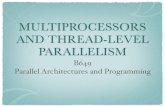 MULTIPROCESSORS AND THREAD-LEVEL PARALLELISMachauhan/Teaching/B649/2009-Spring/Lecture... · virtual memory memory stall cycles direct mapped valid bit block address write through