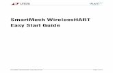 SmartMesh WirelessHART Easy Start Guide - analog.com · 1 Introduction _____ 3 1.1 Revision History _____ 3 2 Setup _____ 4 ... CLI and API ports may not be the 3rd and 4th ports,