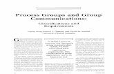 Process Groups and Group Communications - unimi.ithomes.di.unimi.it/~cazzola/didattica/sistemi_distribuiti/groups-chanson.pdf · group) communications. (group-to- This model provides
