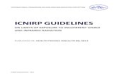 Deckblatt Visible Infrared 2013 - icnirp.org · international commission on non‐ionizing radiation protection icnirp publication – 2013 icnirp guidelines on limits of exposure