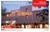 Hotel La Fonda de Taos Offering - LoopNetimages3.loopnet.com/d2/vyklyUKHa0bEt02xVhbCEPyzIavU15reMxU2cyEzbg4/... · Hotel La Fonda de Taos is located in Taos New Mexico and positioned