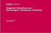 Digital Resilience: Stronger Citizens Online · the Digital Resilience project provided a sample of teachers with the training, support and resources to deliver the Digital Resilience