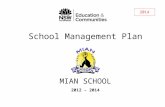School Management Plan - mian-s.schools.nsw.gov.au€¦  · Web viewMian School is located in Bultje Street, Dubbo. The school has twenty eight places and offers alternate programs
