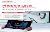 PHOENIX L300i The Next Generation in Leak Detection · Printed in Germany on chlorine-free bleached paper Technical alterations reserved PHOENIX L300i the new PHOENIX L300i Helium