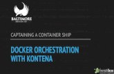 DOCKER ORCHESTRATION WITH KONTENA - DrupalCon · Extends docker-compose conﬁguration syntax. DOCKER ORCHESTRATION WITH KONTENA KONTENA IS INEXPENSIVE Open Source Software Supports