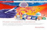 P rotein preparation handbook - assets.thermofisher.com · proteins in solution by selective diffusion through a semipermeable membrane. Proteins that are larger than the membrane