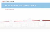 KYOCERA Client Tool · Client Tool to order toner, download printer drivers, perform basic maintenance tasks, and view printer documentation. For MFP models, scan and FAX settings