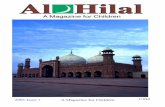 2003-Issue 1 US$2 1 A Magazine for Children - Al Islam · A magazine for children, by children, that provides them with a creative opportunity to learn about the world around them,