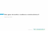 Do gas trucks reduce emissions? · 7 a paper by For the Iveco and Scania trucks, only a small share of the higher NOx emissions of LNG trucks is due to the cold start of the engine.