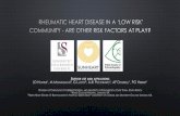 Rheumatic heart disease in a ‘low risk’ community - are ...saheartcongress.org/wp-content/uploads/2018/10/11h00-Lupata-Hunter.pdf · Rheumatic heart disease screening Inter-scallop