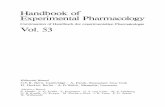 Handbook of Experimental Pharmacology - Springer978-3-642-67397-9/1.pdf · Handbook of Experimental Pharmacology Continuation of Handbuch der experimentellen Pharmakologie Vol. 53