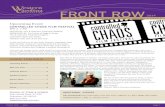 CONTROLLED CHAOS FILM FESTIVAL AL · born the optimistically named First Annual Controlled Chaos Film Festival.” We held it in Niggli and had an overflow audience. In 2010 we moved