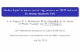 Vortex liquid in superconducting vacuum of QCD induced by ... fileVortexliquidinsuperconductingvacuumofQCDinduced bystrongmagneticﬁeld V.V.Braguta,P.V.Buividovich,M.N.Chernodub,A.Yu.Kotov,